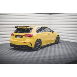 Накладки сплиттеры боковые на задний бампер на Mercedes AMG A W177 A 45 S